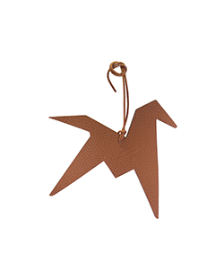 Hermes Horse Charm, Epsom/Togo, Brown, Box